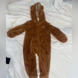 Carters Snow Suit Zip up One piece - Brown